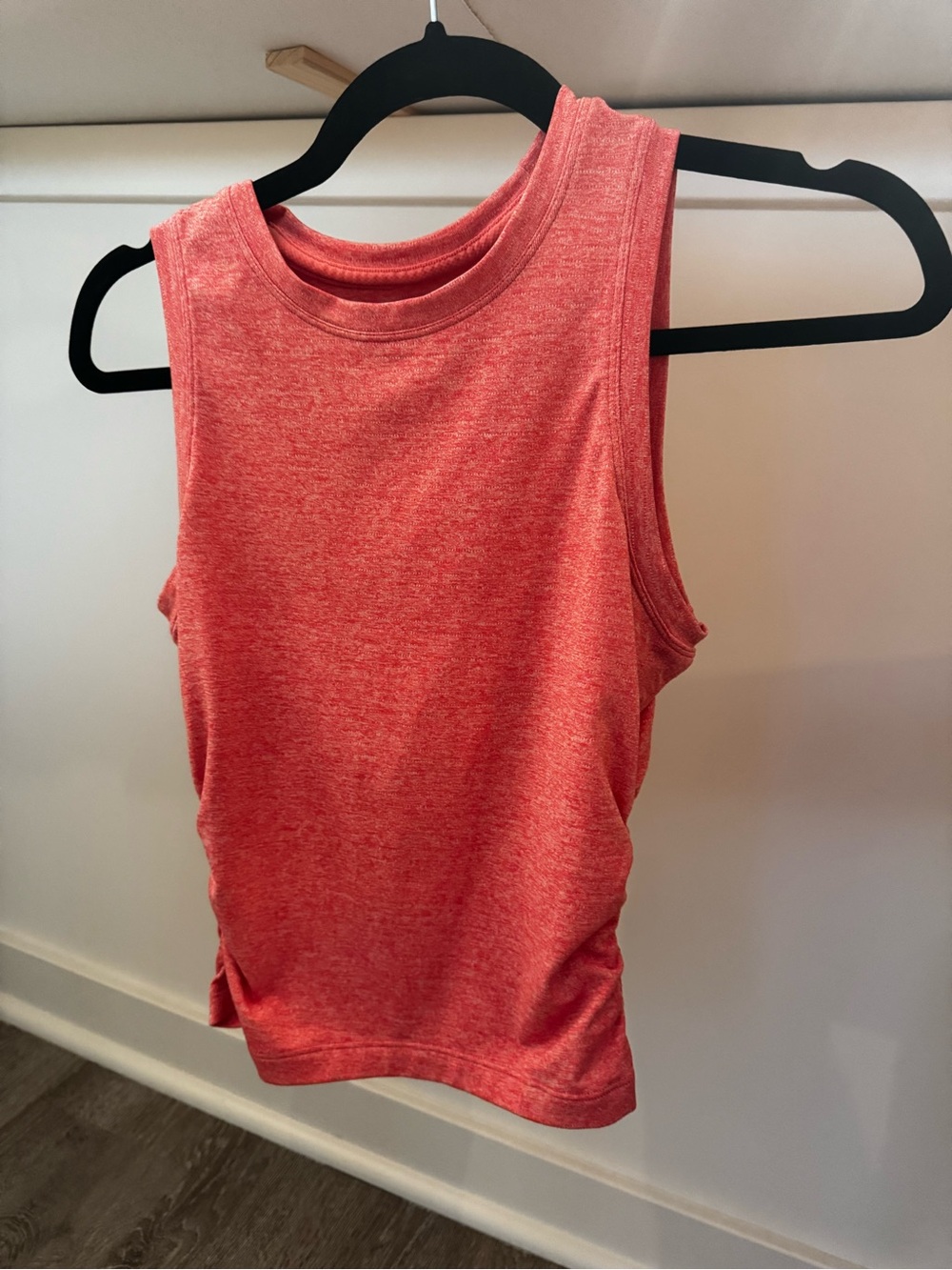 lululemon athletica Coral-Red Performance Tank
